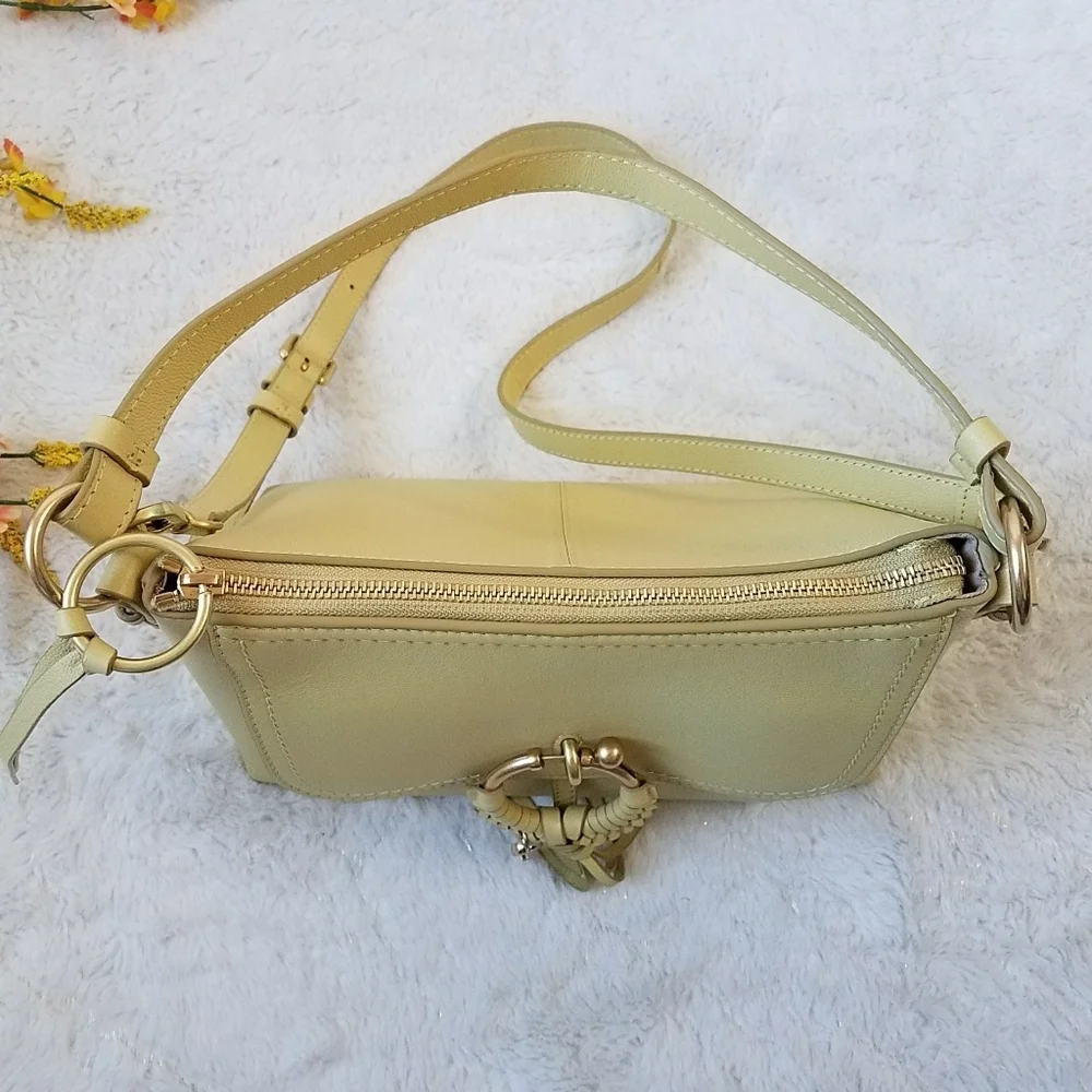 See by Chloé Yellow Joan Crossbody Shoulder Bag